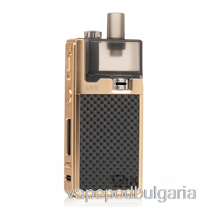 Vape Течности Lve Orion 2 40w Pod система текстуриран карбон / злато